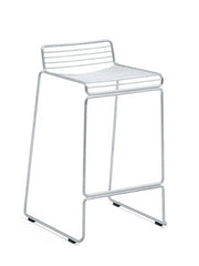 Hee Bar Stool H65, hot galvanised fra Hay