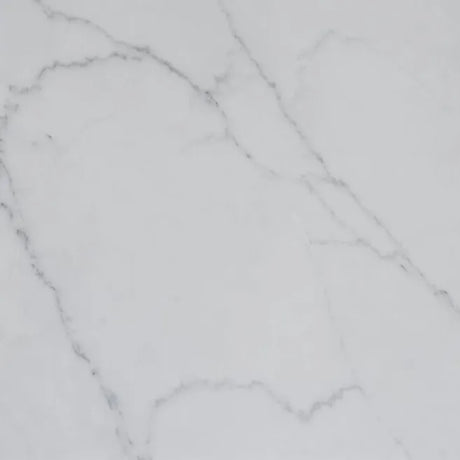 Couchtisch 90, Edelstahl von HANDVÄRK - Weißer Marmor - Jacobsen Plus