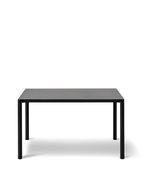 Piloti Wood Couchtisch, 75x75, H:41 cm von Hugo Passos - Eiche schwarz lackiert - Jacobsen Plus