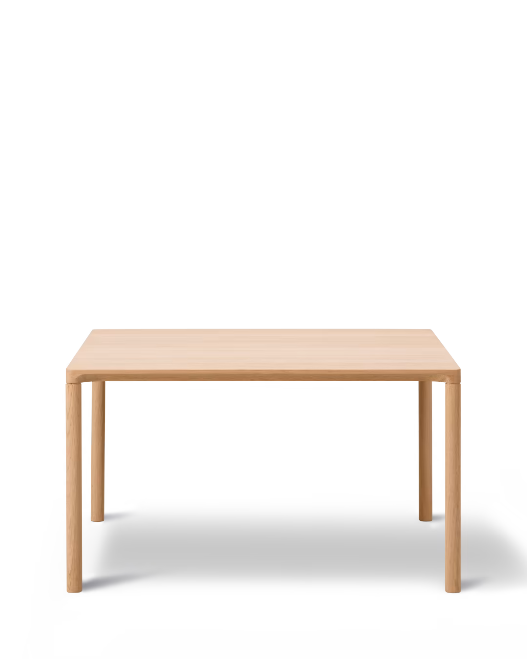 Piloti Wood Couchtisch, 75x75, H:41 cm von Hugo Passos - Eiche hell geölt - Jacobsen Plus