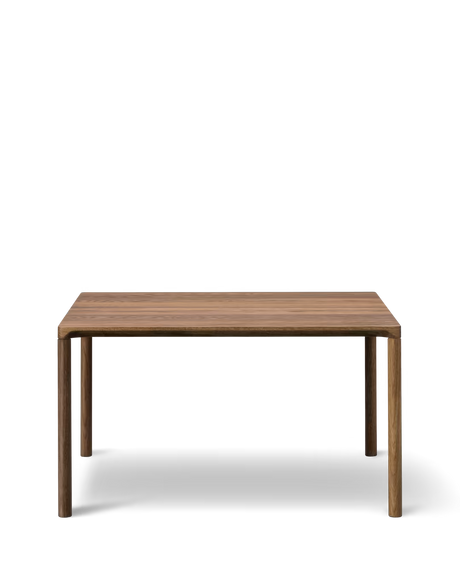 Piloti Wood Couchtisch, 75x75, H:41 cm von Hugo Passos - Geräucherte Eiche, geölt - Jacobsen Plus