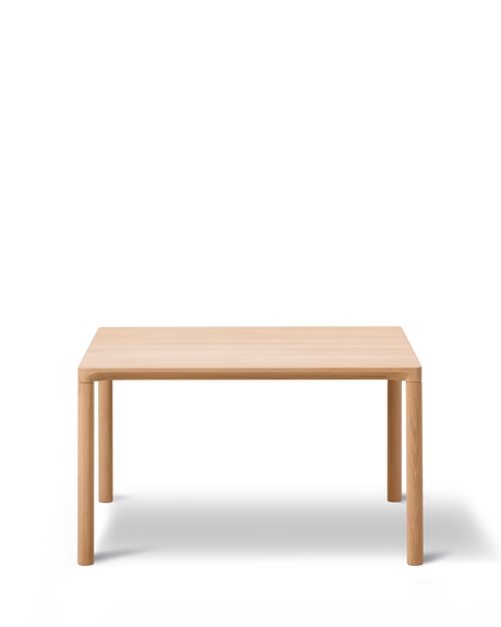 Piloti Wood Couchtisch, 63x63, H:35 cm von Hugo Passos - Eiche hell geölt - Jacobsen Plus