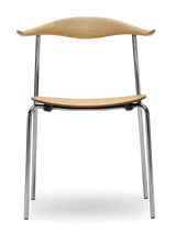 CH88T von Hans J. Wegner - Oli / Rostfreier Stahl / Eg - Jacobsen Plus