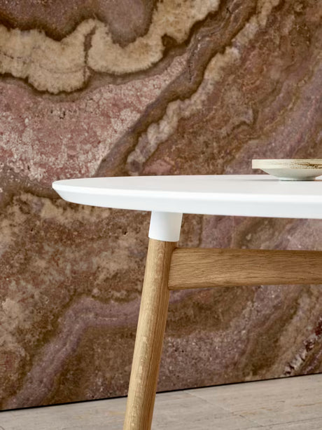 BA103 Preludia Esstisch, Weiß Laminat Eiche geölt von Carl Hansen & Søn - 4 - Jacobsen Plus