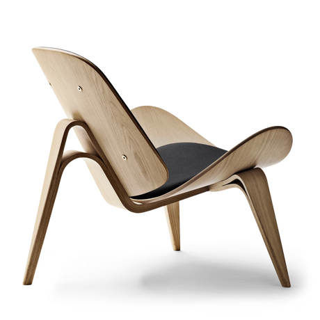 CH07 Shell Chair, Eiche öl/Thor 301 von Hans J. Wegner - 3 - Jacobsen Plus