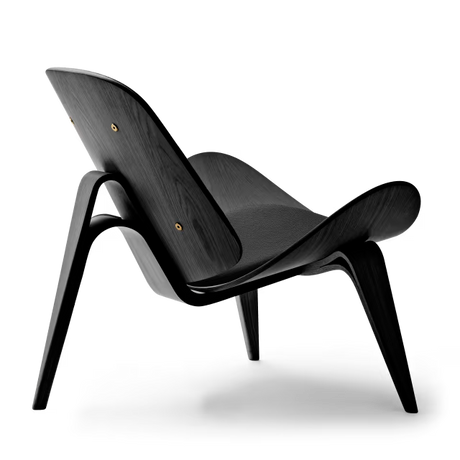 CH07 Shell Chair, Eiche schwarzbemalt/Thor 301 von Hans J. Wegner - 3 - Jacobsen Plus