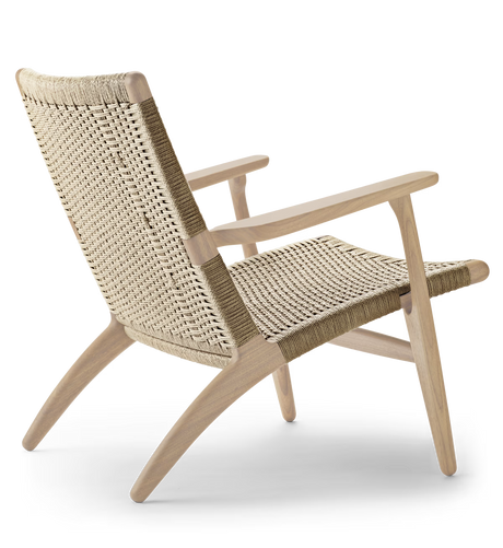 CH25 Lounge-Sessel, Eiche Weißöl von Hans J. Wegner - 3 - Jacobsen Plus