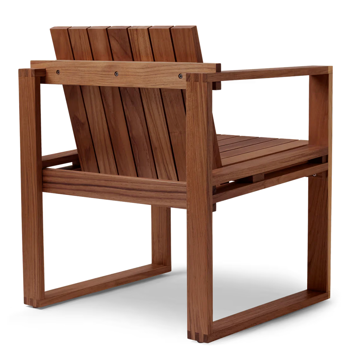 BK11 udendørs loungestol, olieret teak inkl. charcoal hynde fra Carl Hansen & Søn - 5 - Jacobsen Plus