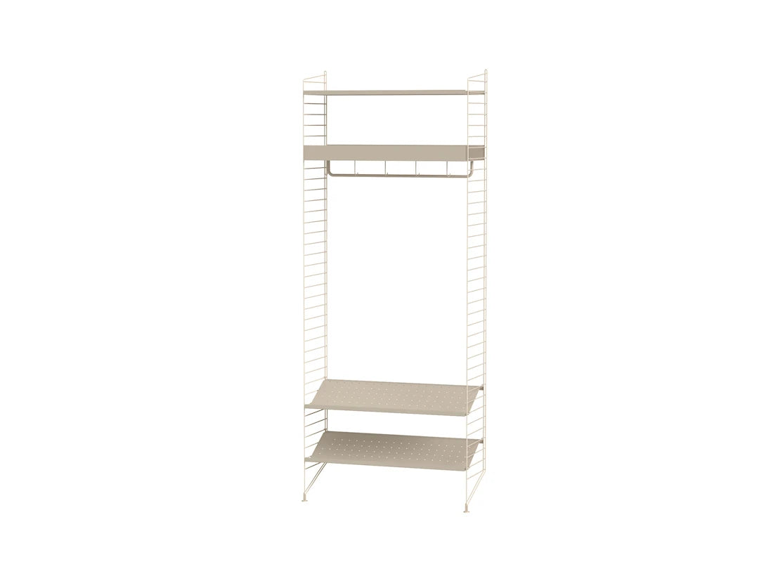 Hallway R, entréreol fra String Furniture - Beige - beige - Jacobsen Plus