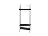 Hallway R, entréreol fra String Furniture - Sort - sort - Jacobsen Plus