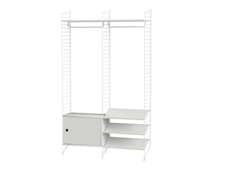 Hallway S, entréreol fra String Furniture - Hvid - hvid - Jacobsen Plus