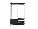 Hallway S, entréreol fra String Furniture - Sort - sort - Jacobsen Plus