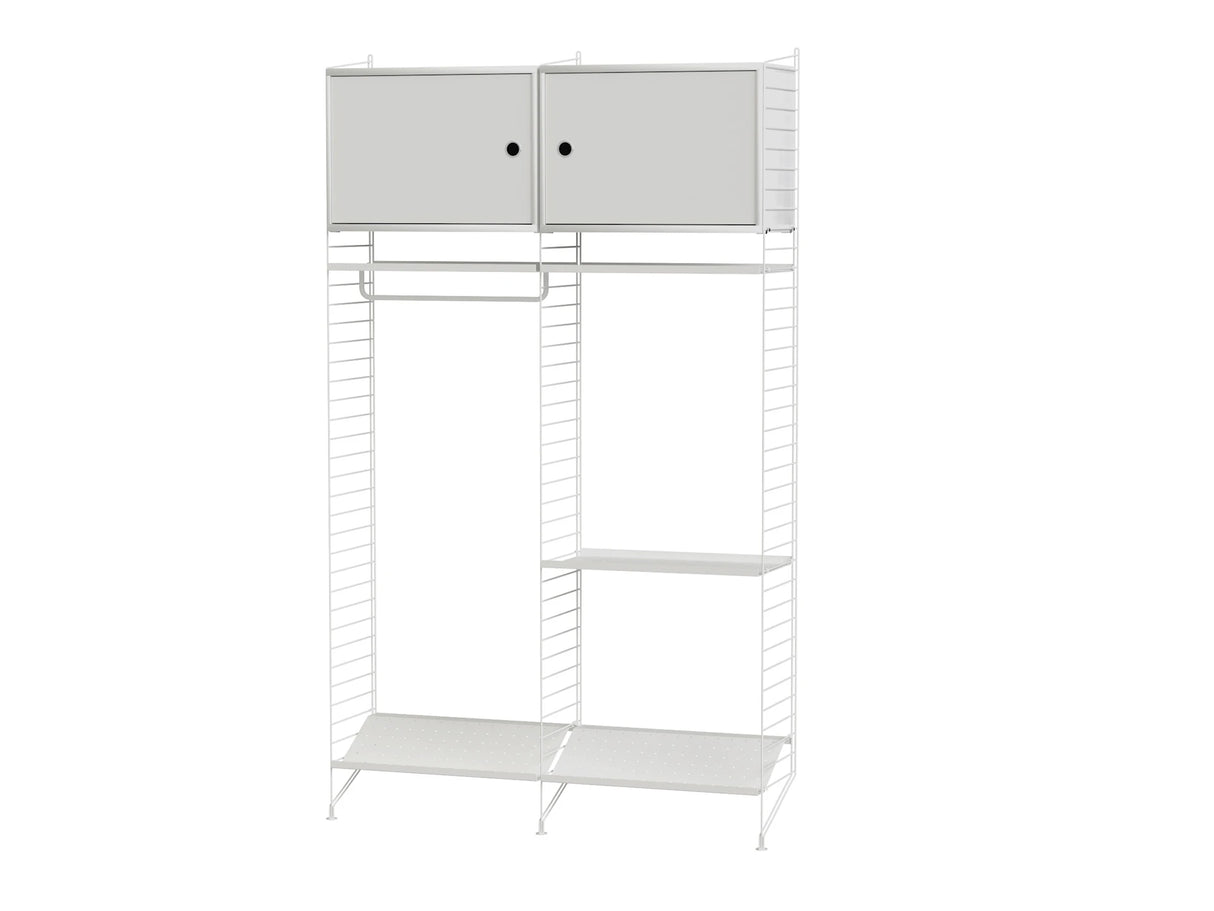 Hallway T, entréreol fra String Furniture - Hvid - hvid - Jacobsen Plus