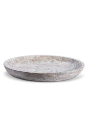 Hyben Fad, Silber Travertin von Wabi Sabi Nordic