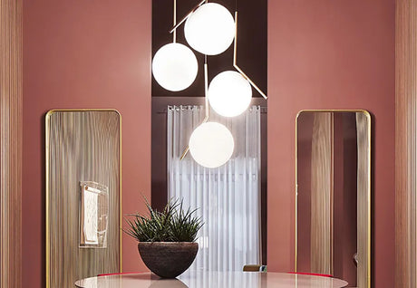 IC S2 Pendelleuchte von Flos - Messing - Jacobsen Plus