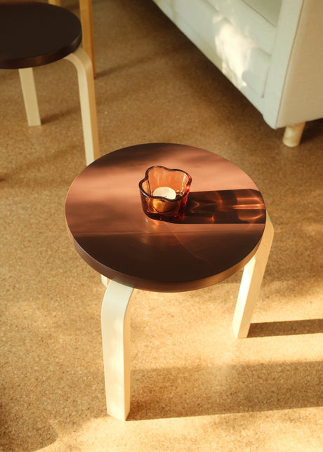 Limited edition Stool 60, Mahogany Brown von Artek - 2 - Jacobsen Plus