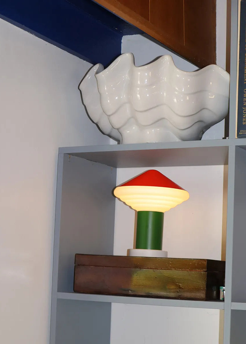 Whipped Portable Table Lamp, leuchtendes Orange von LEO Objects - 2 - Jacobsen Plus