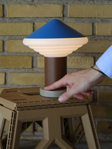 Whipped Portable Table Lamp, sky blue von LEO Objects - 3 - Jacobsen Plus