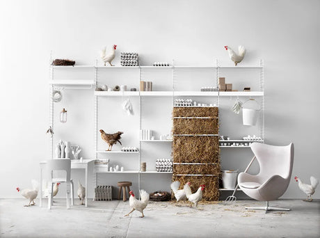 Living Room A von String - Eg - Hvid - Jacobsen Plus