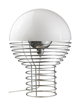 Wire bordlampe, Ø40 af Verner Panton - Hvid Ø: 40 cm - Jacobsen Plus