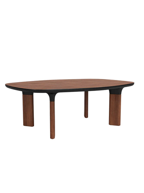 JH63A Analog Coffee Table von Fritz Hansen - Walnuss - Jacobsen Plus