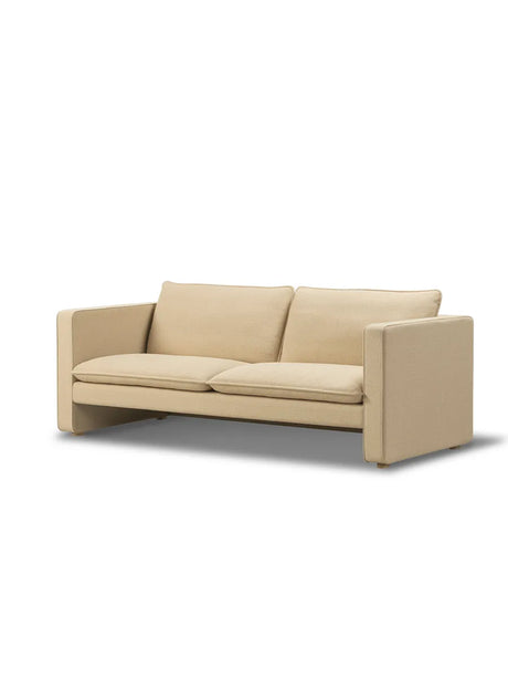 Jota 2 pers. Sofa, vidar 323 von Fredericia Furniture - Ohne Armlehnenkissen - Jacobsen Plus