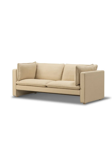 Jota 2 pers. Sofa, vidar 323 von Fredericia Furniture - Ohne Armlehnenkissen - Jacobsen Plus