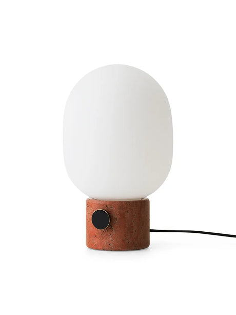 JWDA Tischlampe, roter Travertinstein von Audo Copenhagen - 4 - Jacobsen Plus