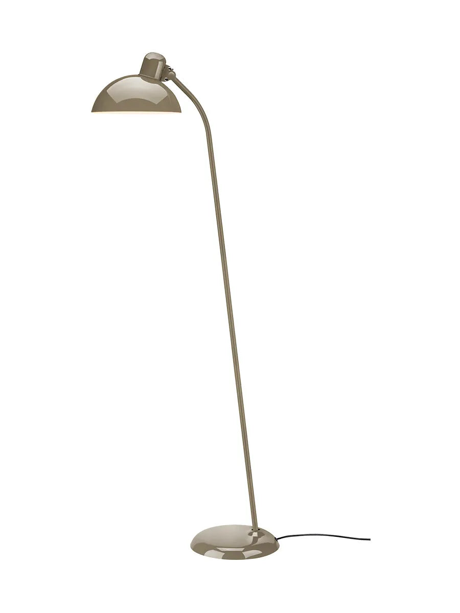 Kaiser Idell Gulvlampe, kipbar fra Fritz Hansen - Olive Green - Jacobsen Plus