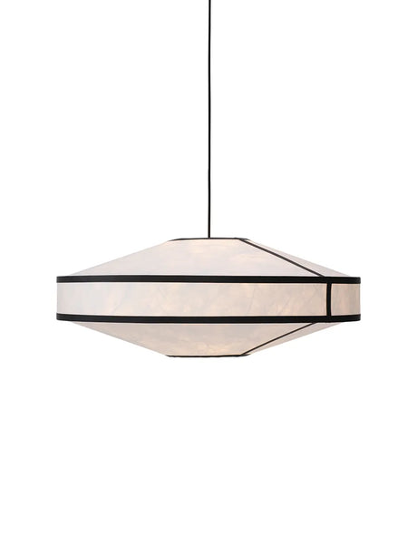 Kite Pendant Lamp, Ø75 cm von New Works - Weiß und Schwarz - Jacobsen Plus