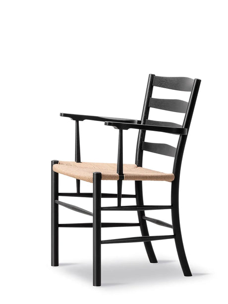 The Klint Armchair, schwarzlackierte Eiche von Fredericia Furniture - 5 - Jacobsen Plus