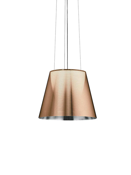 KTribe S2 Pendelleuchte von Flos - Aluminiumbeschichtete Bronze - Jacobsen Plus