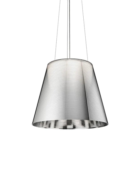 KTribe S3 Pendelleuchte von Flos - Aluminiertes Silber - Jacobsen Plus