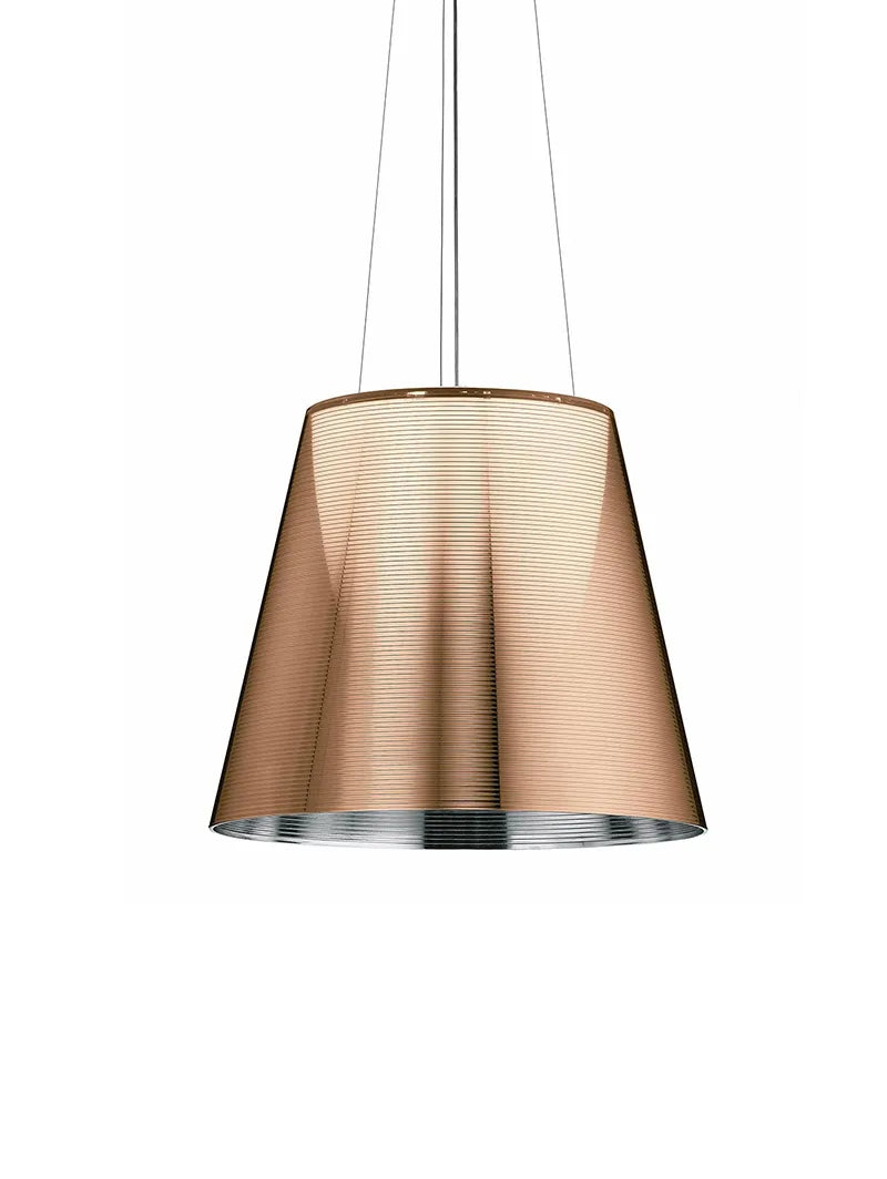KTribe S3 Pendelleuchte von Flos - Aluminisierte Bronze - Jacobsen Plus