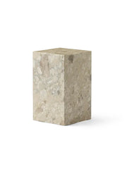 Plinth Tall Sand Kunis Breccia Marmor von Audo Copenhagen