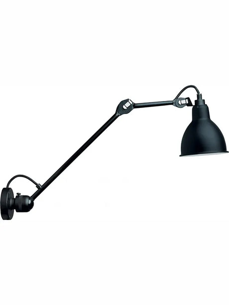 Nr. 304 L40 Wandleuchte von Lampe Gras - Schwarzes Gestell / Schwarz - Jacobsen Plus