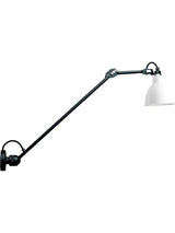 Nr. 304 L60 Wandleuchte von Lampe Gras - Schwarzes Gestell / Matweiß - Jacobsen Plus