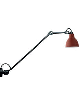 Nr. 304 L60 Wandleuchte von Lampe Gras - Schwarzes Gestell / Rot - Jacobsen Plus