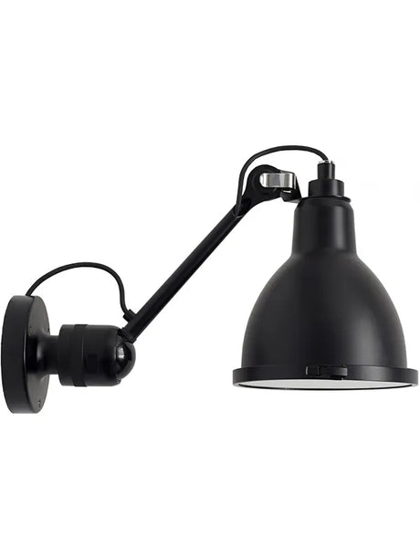 Nr. 304XL Außen-Wandleuchte von Lampe Gras - Schwarz - runder Bildschirm / Ohne Sensor - Jacobsen Plus