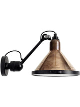 Nr. 304XL Außen-Wandleuchte von Lampe Gras - Rohkupfer – Conic Schirm / Ohne Sensor - Jacobsen Plus