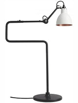 Nr. 317 bordlampe fra Lampe Gras - Mathvid-kobber inderside - Jacobsen Plus
