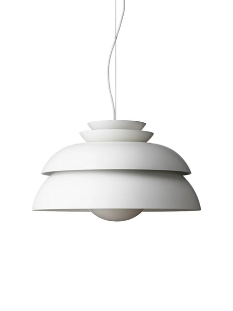 Concert Pendelleuchte, White von Fritz Hansen - P3 (Ø550 mm) - Jacobsen Plus