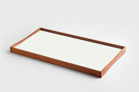 Vendebakke von Finn Juhl - Weiß-Schwarz / Klein 23 x 45 cm - Jacobsen Plus