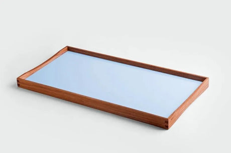 Vendebakke von Finn Juhl - Hellblau-Schwarz / Klein 23 x 45 cm - Jacobsen Plus