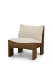 Tenon Lounge Chair, geräucherte Eiche von New Works