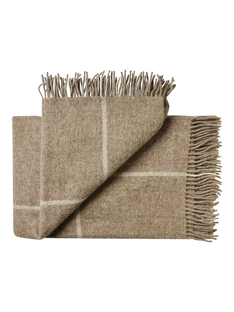 Mandø Decke, oak brown von Silkeborg Uldspinderi - 1 - Jacobsen Plus