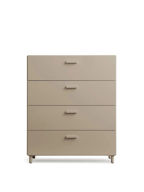 Relief Kommode, breit von String - Beige - Jacobsen Plus