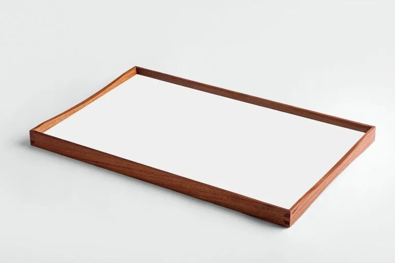 Vendebakke von Finn Juhl - Weiß-Schwarz / Zwischen 30 x 48 cm - Jacobsen Plus