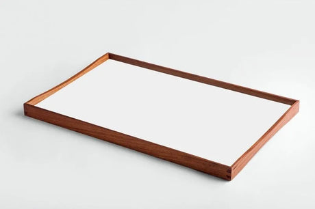 Vendebakke von Finn Juhl - Weiß-Schwarz / Zwischen 30 x 48 cm - Jacobsen Plus