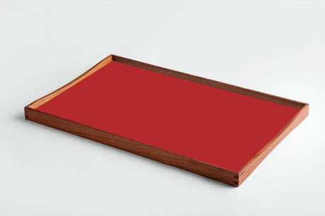 Vendebakke von Finn Juhl - Rot-Schwarz / Zwischen 30 x 48 cm - Jacobsen Plus